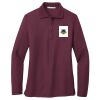 Women's Silk Touch Long Sleeve Polo Thumbnail