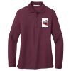Women's Silk Touch Long Sleeve Polo Thumbnail