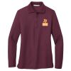 Women's Silk Touch Long Sleeve Polo Thumbnail